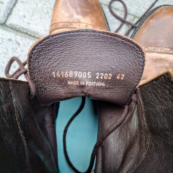 FLY LONDON Men's Walter Lace Up Boot Brown Size 42  ( 9 US )  FLY LONDON - Picture 4 of 5